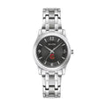 Women's Bulova Black Cornell Big Red Stainless Steel Corporate Collection Watch