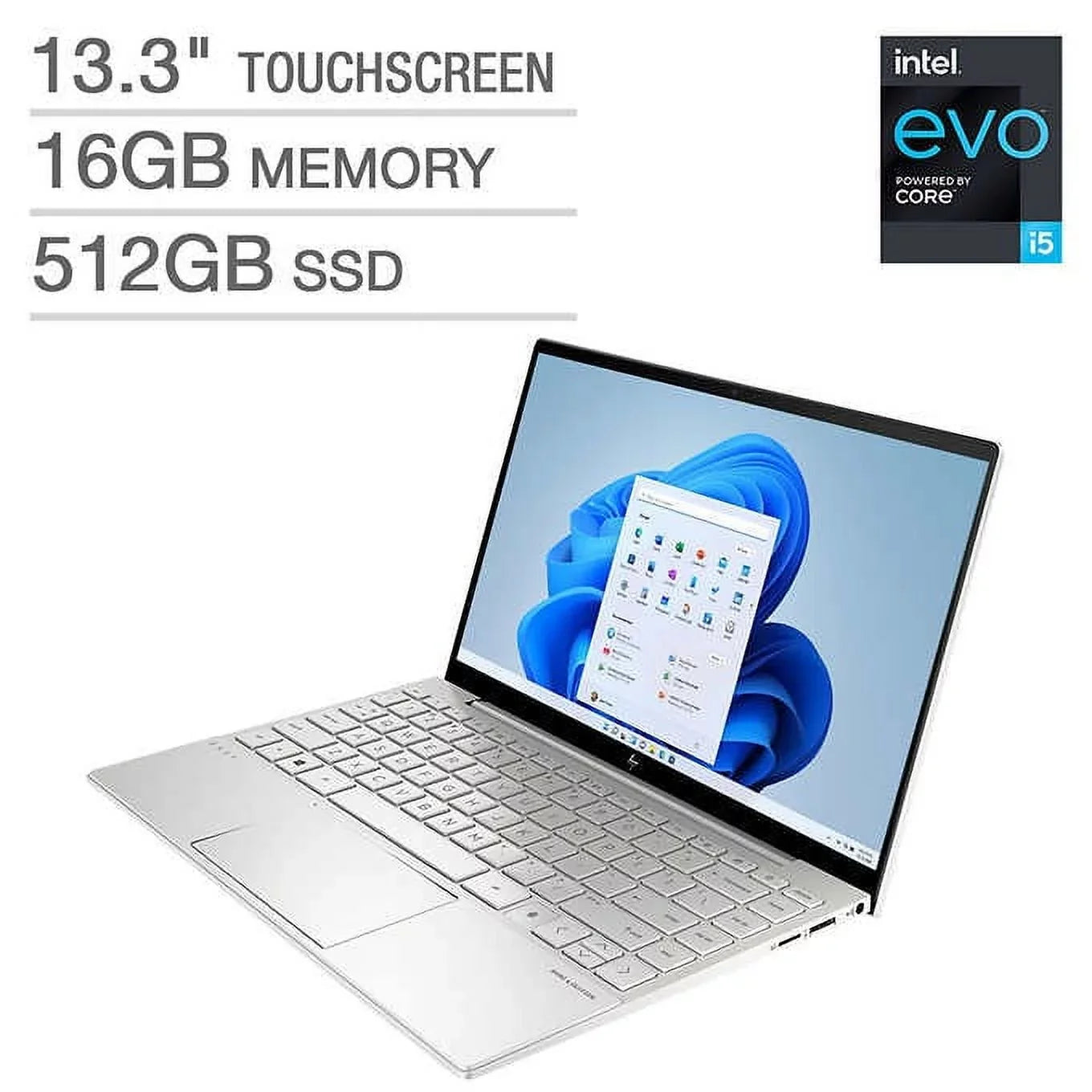 Envy 13 Laptop: Core i5-1135G7, 16GB , 512GB , 13.3" Full  Display
