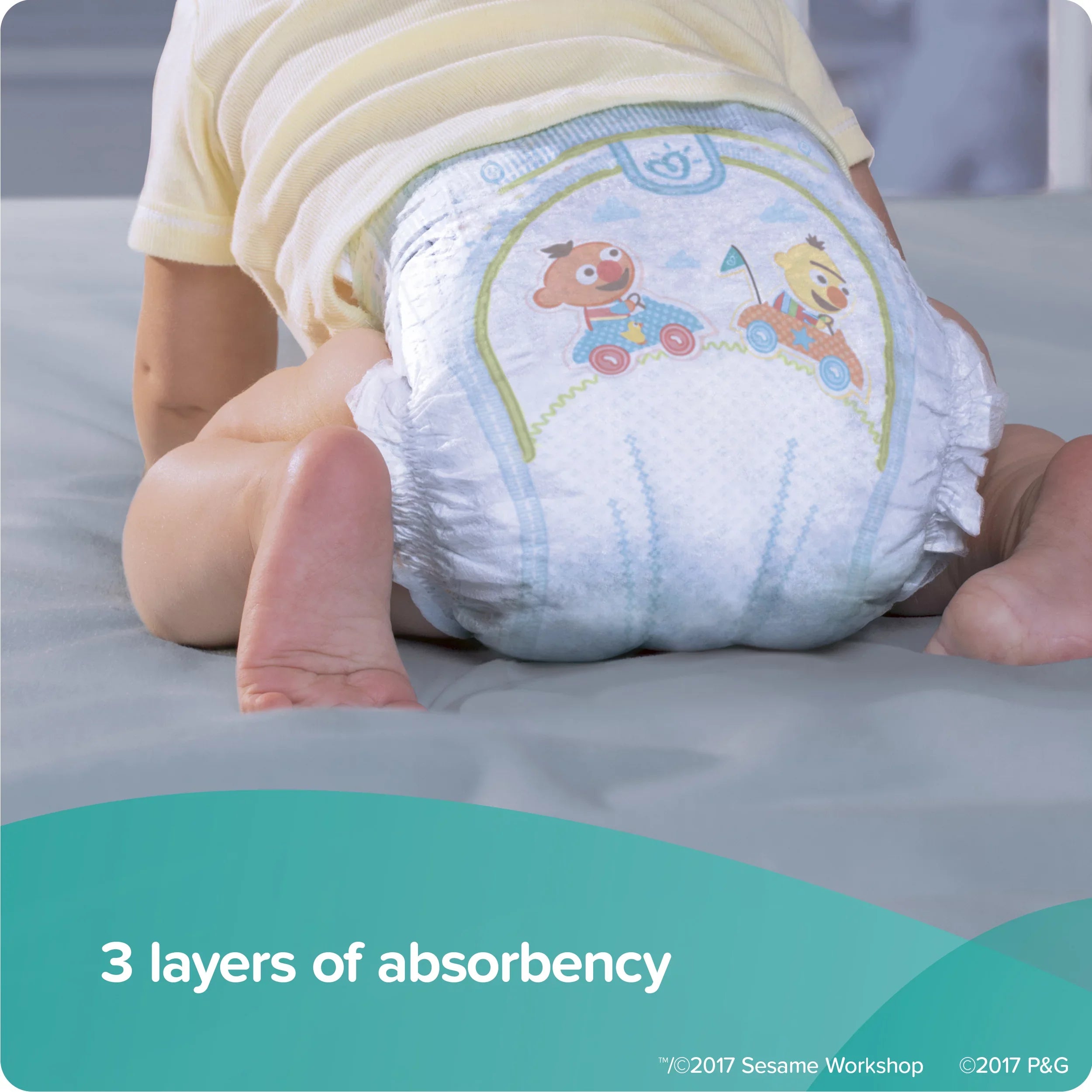 Pampers Pamp Baby Dry  Hp 128ct