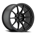 Konig 57B Dekagram 16x8 4x100 +35et Semi-Matte Black Wheel