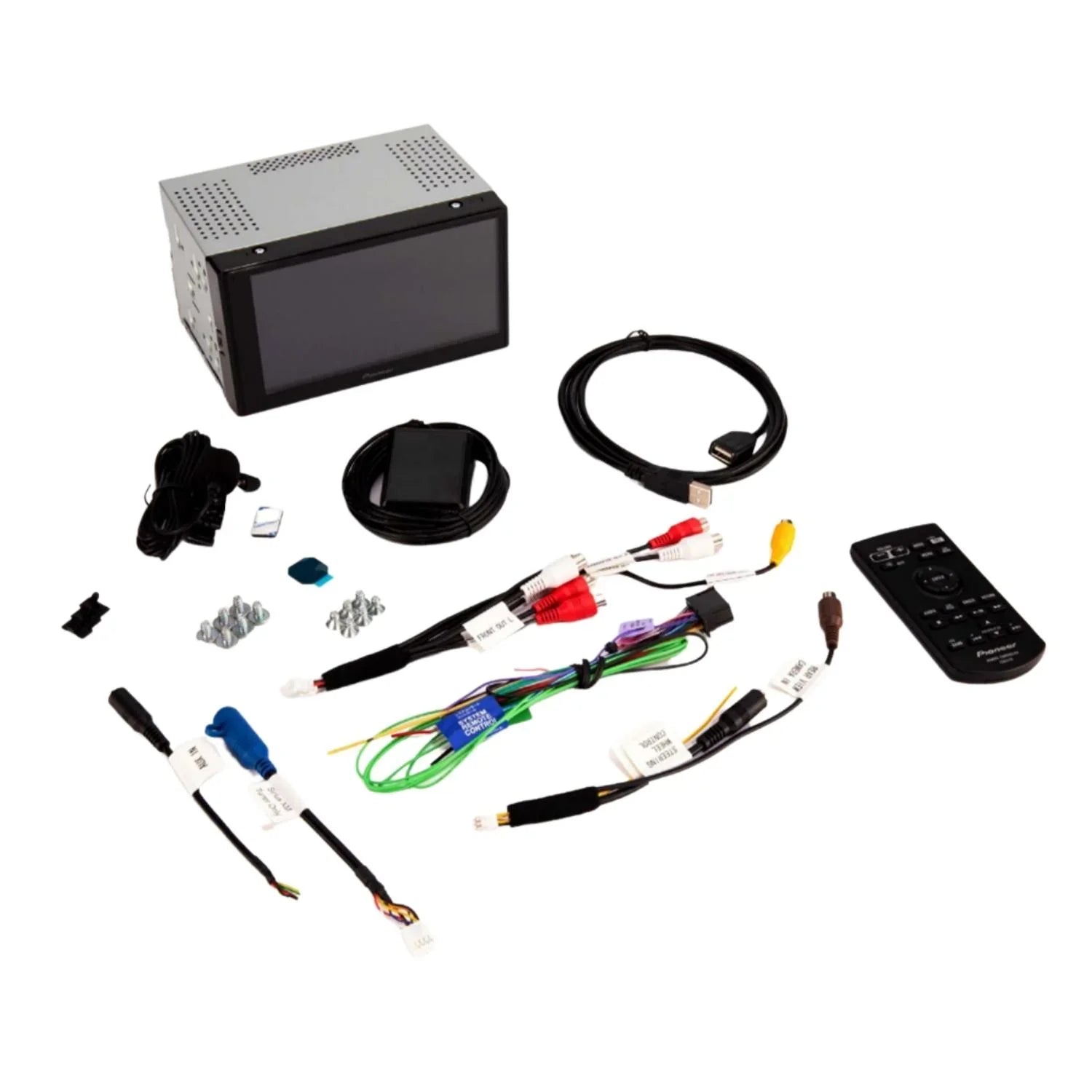 Restored   Pioneer - 6.8" Multimedia Receiver and Backup Camera (Refurbished)