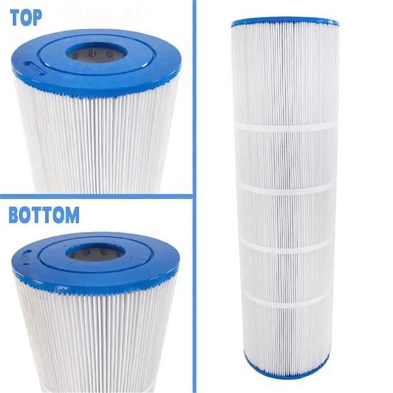 Filbur  7 x 24.43 in. Pool & Spa Replacement Filter Cartridge, 100 sq ft.