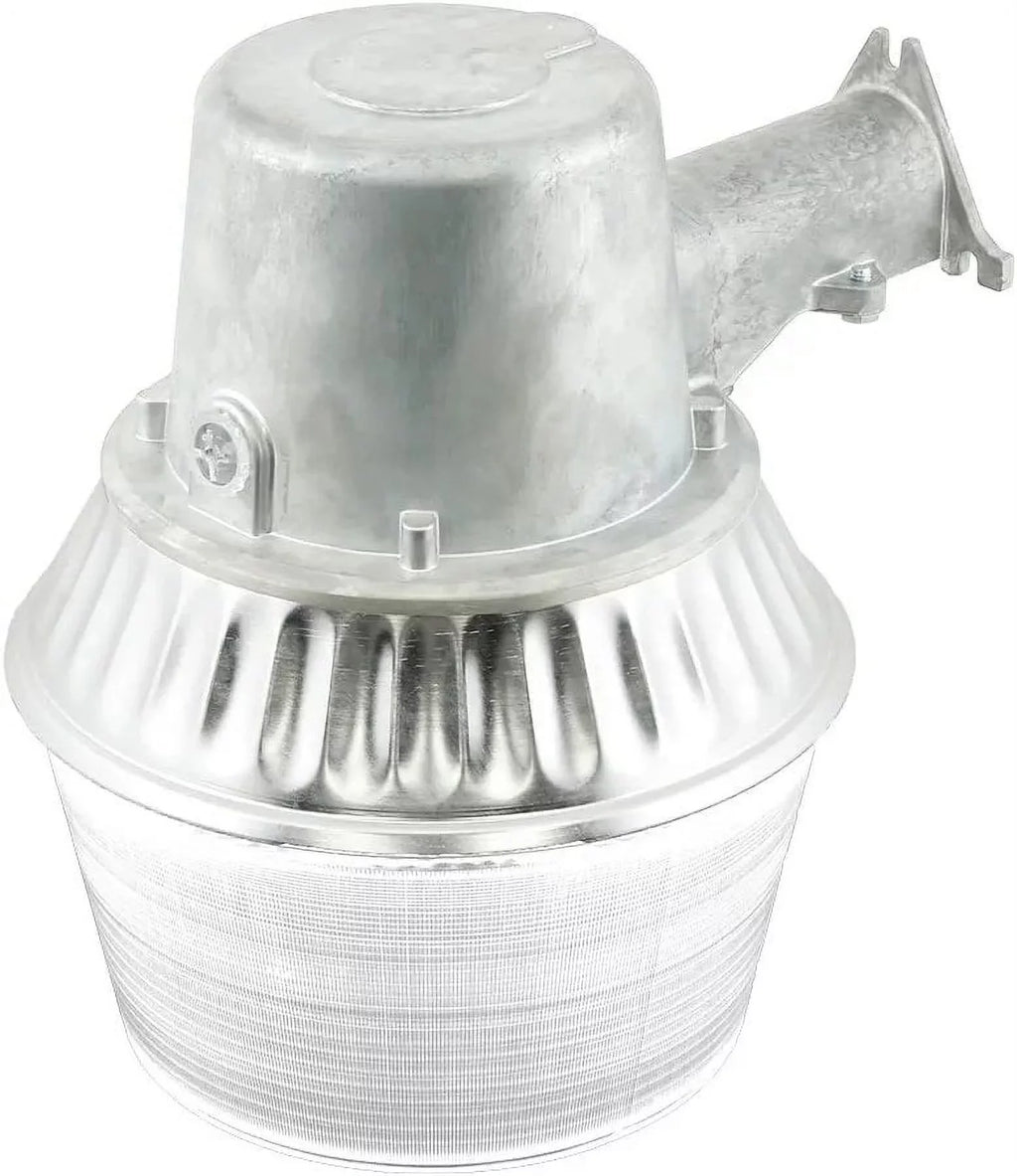 65-Watt Equivalent, Integrated , Metal, Area Light, 4000K, Light Gray