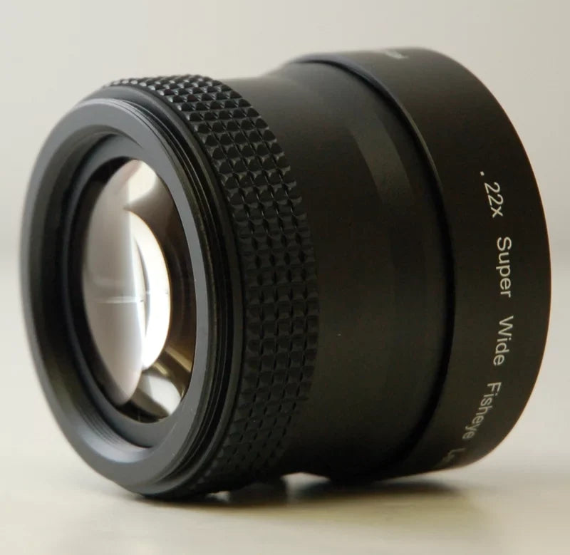 Sony Cyber-shot - 0.21x-0.22x High Grade Fish-Eye Lens (Includes Lens/Filter Adapters) + Nwv Direct Micro Fiber Cleaning Cloth