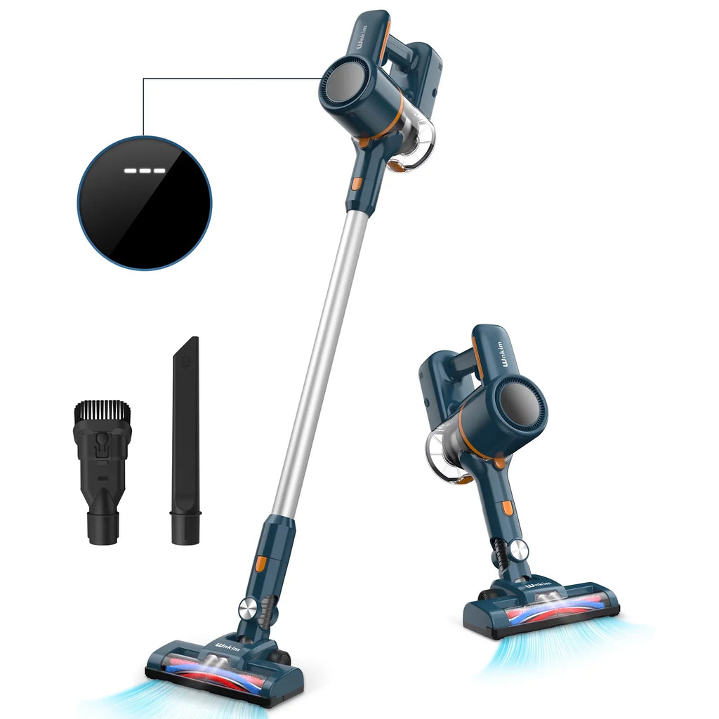 Wnkim Cordless Vacuum Cleaner, 6-in-1 Stick Vacuum with 2200 mAh Battery, Powerful Lightweight Vacuum Cleaner up to 35 Mins Runtime, for Home Hard Floor Carpet Pet Hair,