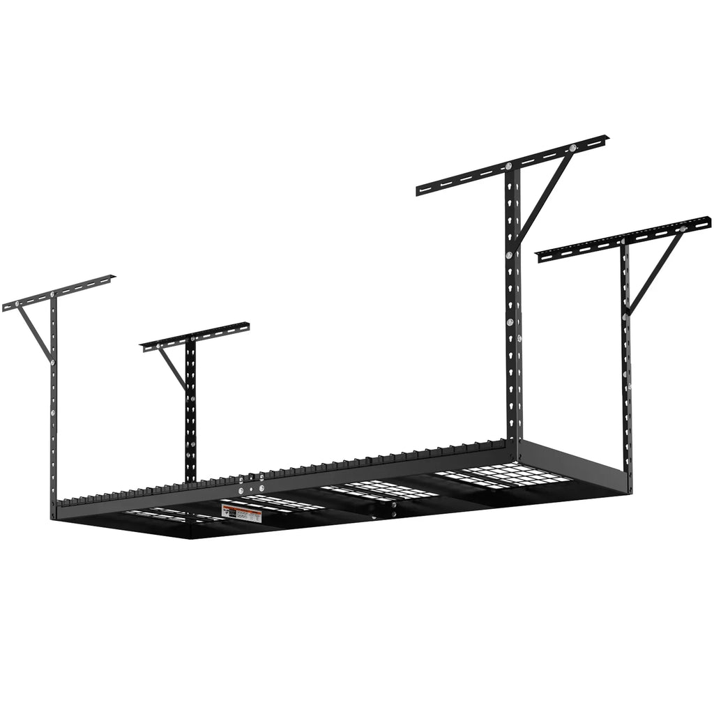 Overhead Adjustable Garage Storage Stand 36x96in Ceiling Stand 600lb Black