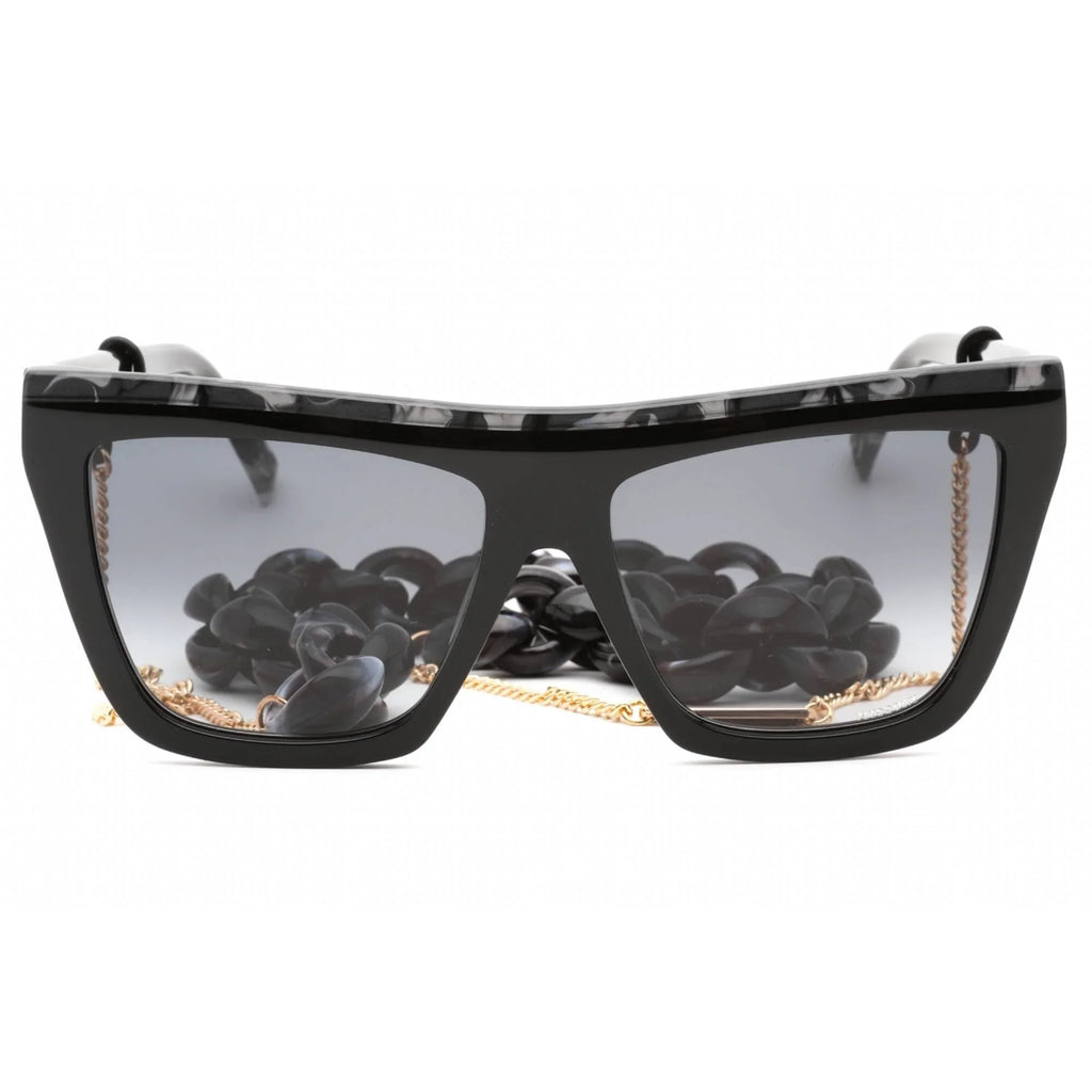 Missoni  0087// 033Z 9O Women's Grey Black Horn Sunglasses