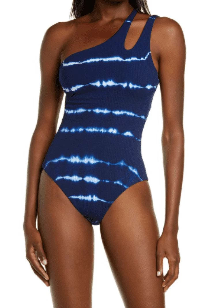 Becca by Rebecca Virtue  Iconic Asymmetrical One-Piece Swimsuit,  Large