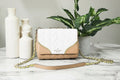 Kate Spade Emelyn Mini Briar Lane Quilt Colorblock Chain Crossbody Handbag