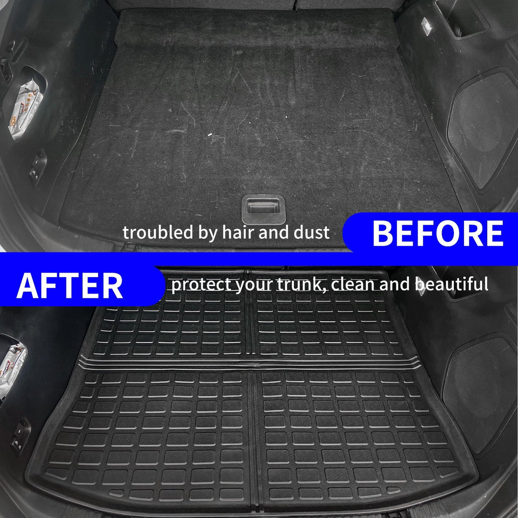 Fit 2015-2024 Ford Edge Cargo Liner Trunk Mat  All Weather Trunk Liner 2023 Edge Accessories