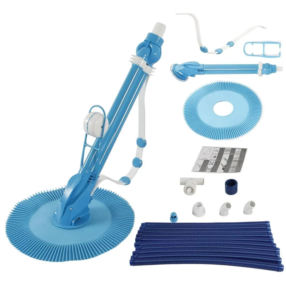SalonMore  Automatic Inground Above Ground Swimming Pool Cleaner Vacuum Hose Climb Wall
