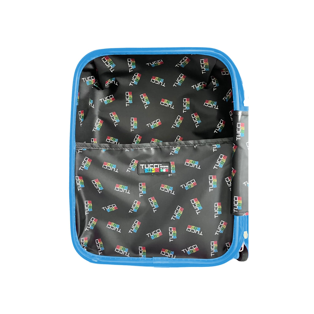 Tucci - Hardside Kids 18" Suitcase for Kids-Cute Lightweight Kids Luggage with Wheels