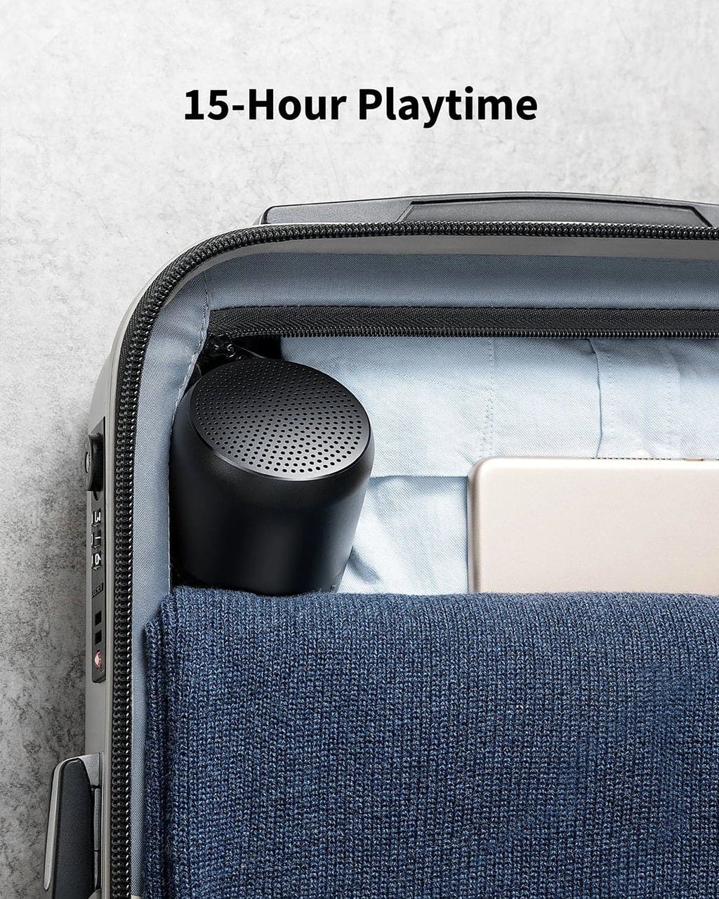 Soundcore by Anker- Mini 2 Portable Speaker |  Waterproof | 15-Hour Playtime | Black |