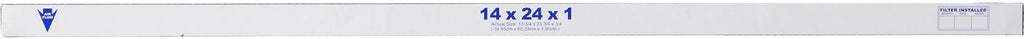 14x24x1 (13_3/4x23_3/4) Furnace Air Filters  8 Pleated Plus Carbon 3 Pack