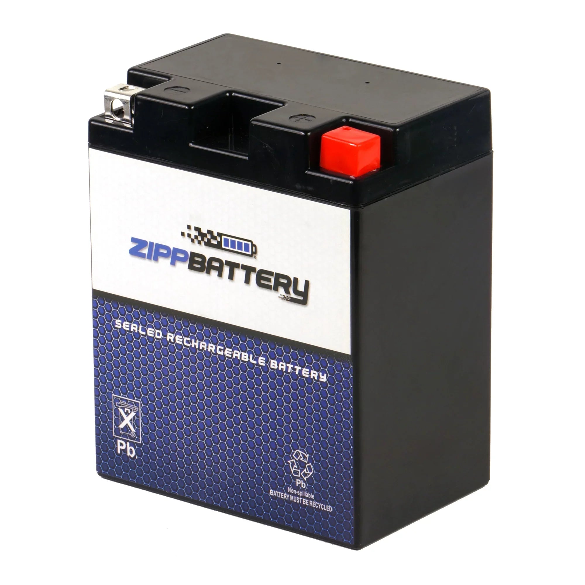 Zipp Battery - (14AHL- 12 Volt,12 Ah, 210 ) Motorcycle Battery for Suzuki 750cc Gsx-r750 1989