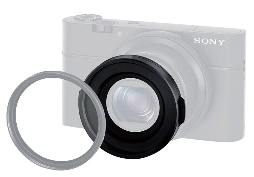Sony Cyber-shot -  0.5X High Definition Super Wide Angle Lens w/ Macro (Includes Lens/Filter Adapters) + 3 Piece Lens Filter Set