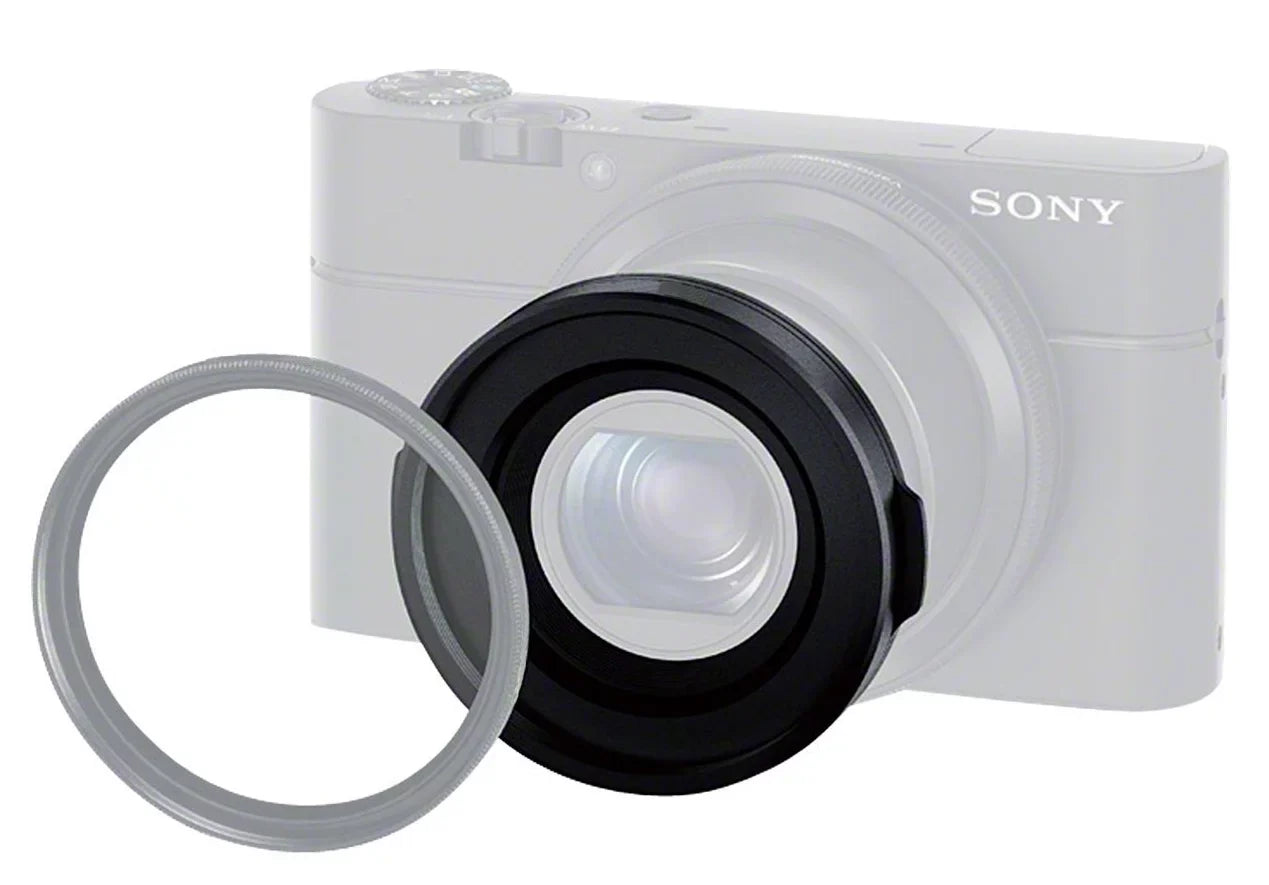 Sony Cyber-shot -  0.5X High Definition Super Wide Angle Lens w/ Macro (Includes Lens/Filter Adapters) + 3 Piece Lens Filter Set