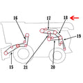 New Upper Chopper Drive Belt Fits John Deere