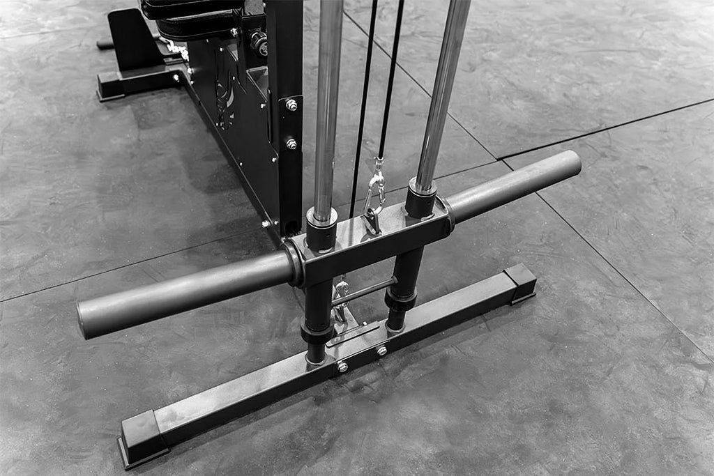 : Plate-Loaded Lat-Pulldown/Low-Row Combo