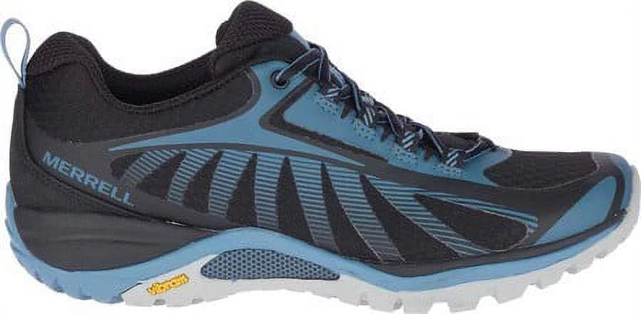 Merrell Womens Siren Edge 3 Hiking Shoes - Black  / Bluestone - 7
