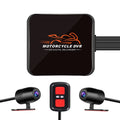 1080P No Screen Motorcycle Dash Cam, WiFi Night Vision 130° Wide Angle Front & Rear Camera 2 Channels Video Driving Recorder, Loop Recording, -sensor