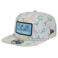 Men's New Era White Miami Marlins Islander Golfer Snapback Hat