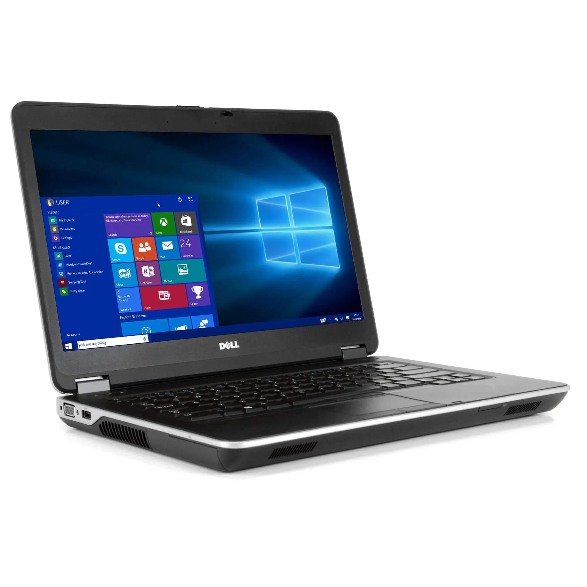 Laptop Computer, 2.60 GHz Intel i7 Dual Core Gen 4, 16GB  , 240GB Solid State Drive ()  Hard Drive, Windows 10 Home 64Bit, 14" Widescreen Screen ( )