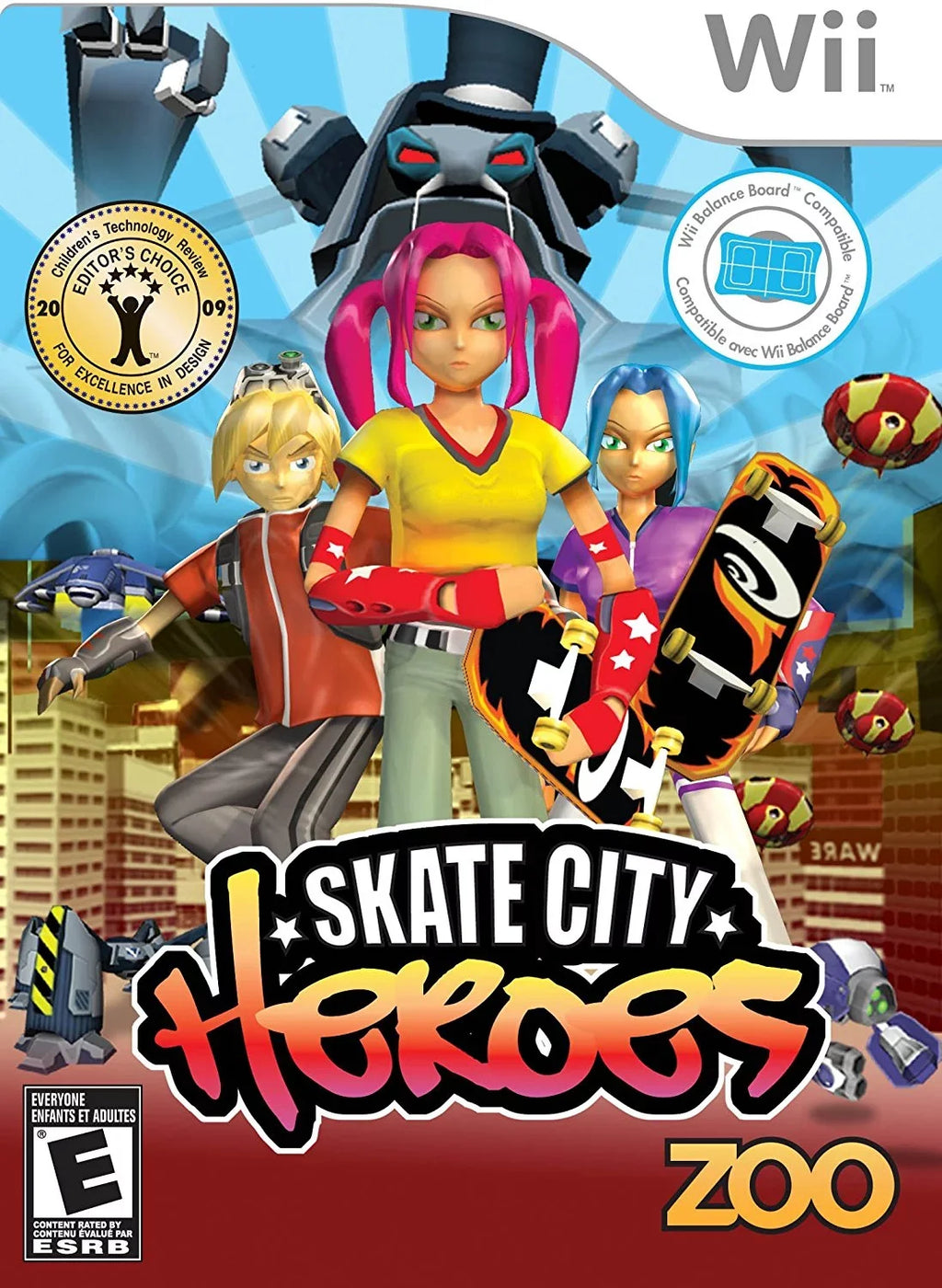 Skate City Heroes - Nintendo Wii