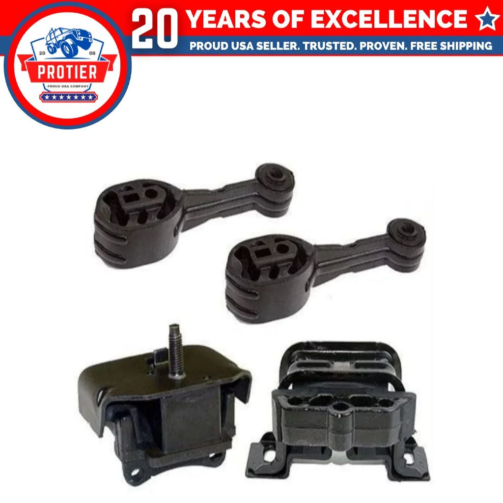 Fits 1992-2002 Saturn // Series 1.9L Engine Motor & Trans Mount Set 4PCS