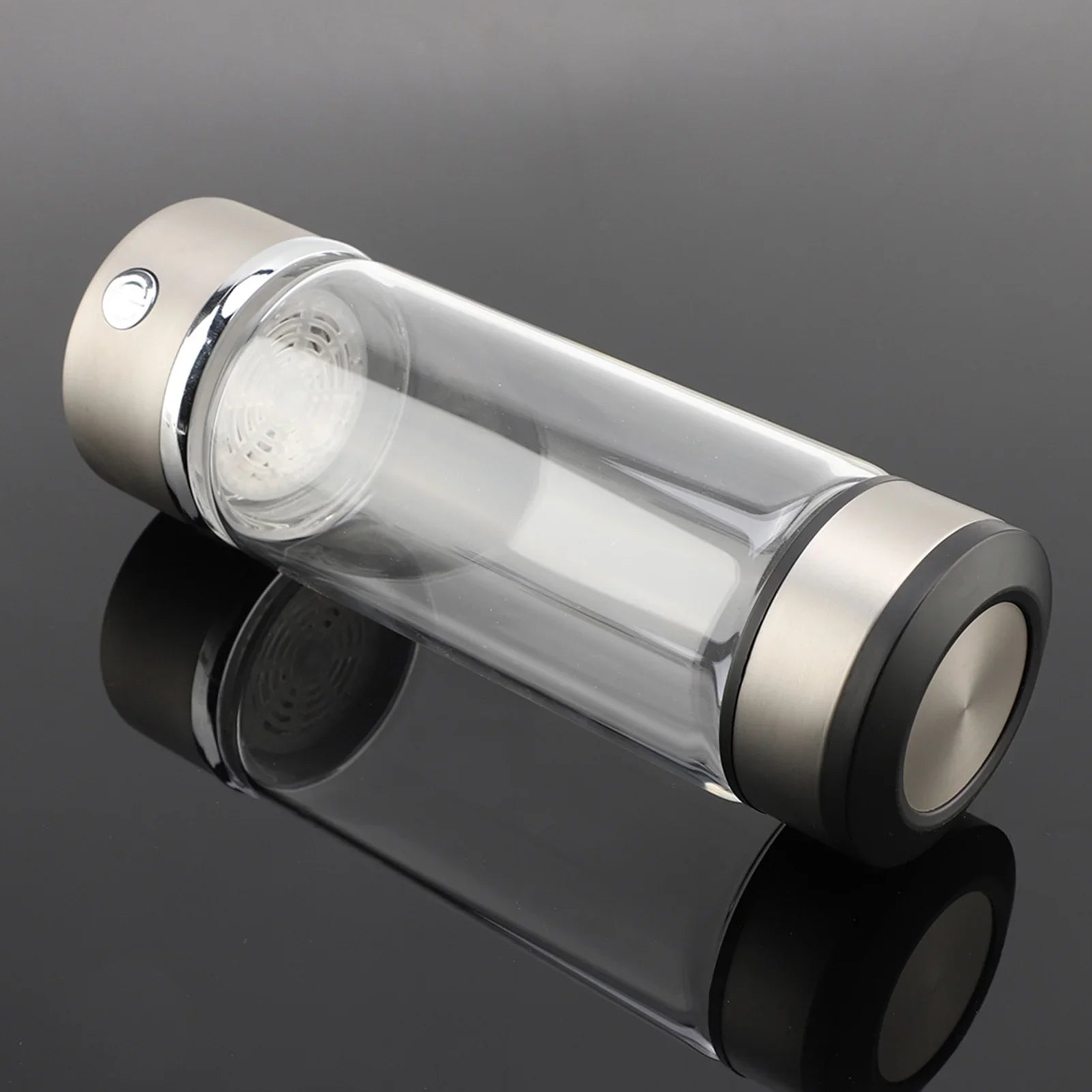 Dekaim Hydrogen Bottle,  Charging Rich Hydrogen Water Purifier Filter Glass Bottle Portable Lonizer Cup