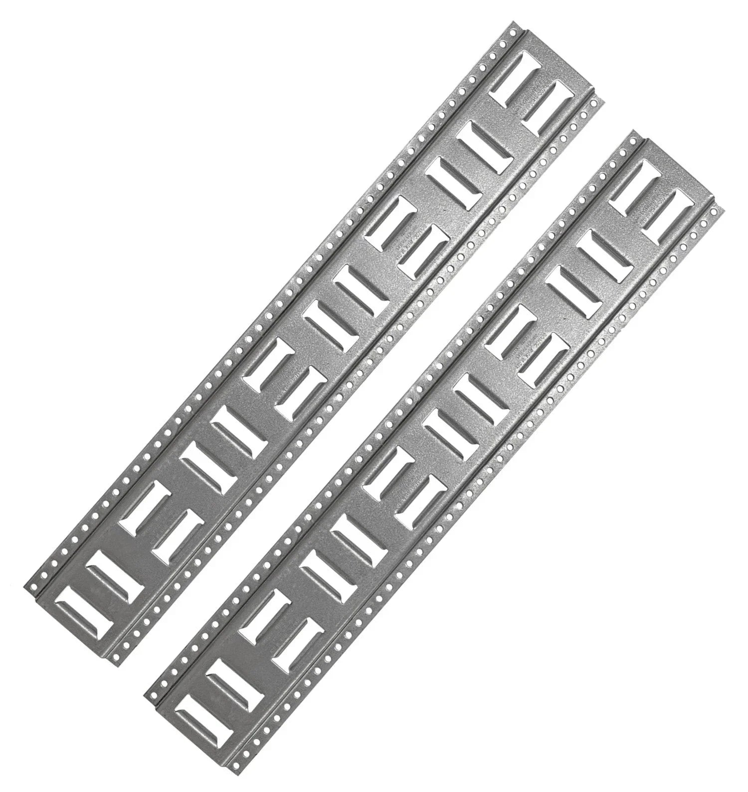 '- Fast-Track -Track 32 Inch 2-Pack  Galvanized Steel Horizontal Vertical, Logistic Tie-Down for Pickups, Trucks, Trailers