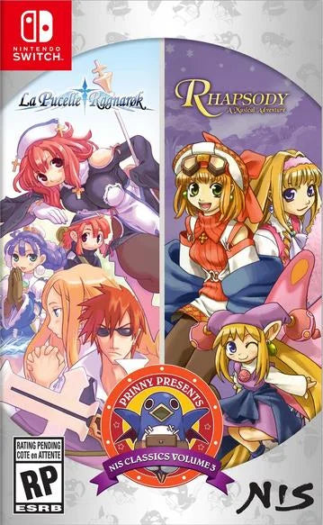 Prinny Presents  Classics Volume 3: La Pucelle: Ragnarok/Rhapsody:  Musical Adventure - Deluxe Edition - Nintendo Switch