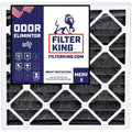 Filter King 21x23x1 Air Filter | 4- | Carbon  8  Pleated / Furnace Filters |    | Actual Size: 21 x 23 x .75"
