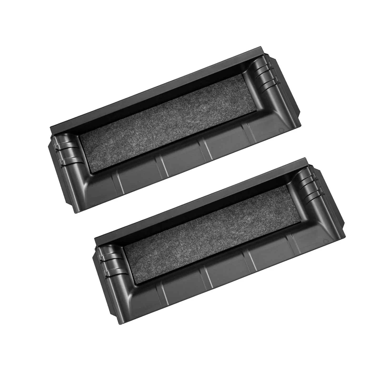 under Seat Storage Box Decoration Car Interior Accessories Hidden Tray Hidden 2Pieces