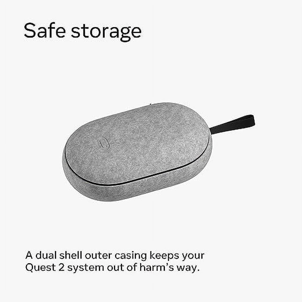 Open Box Quest 2 Carrying Case Lightweight Portable Protection  301-00369-01 -