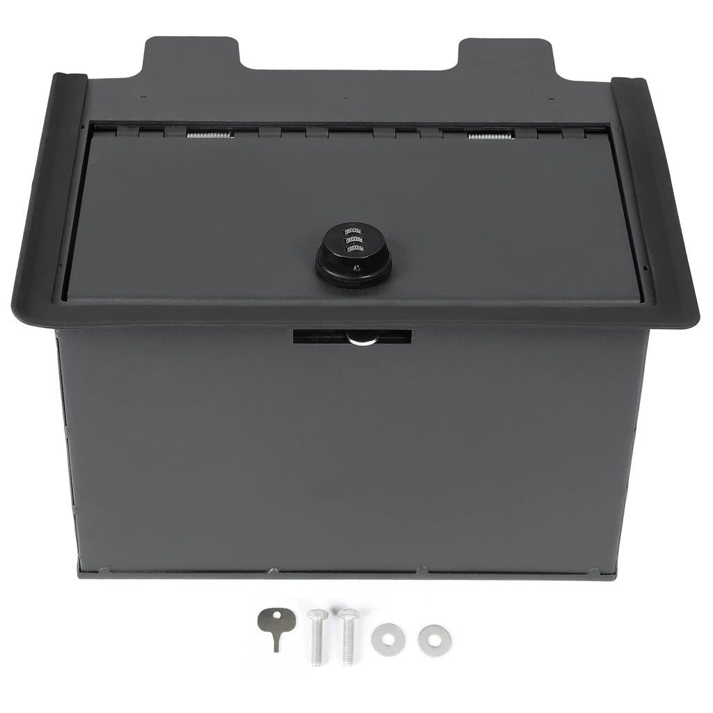 Kojem Center Console Safe Gun Box /Lock for 19 20 21 22 Chevy Sierra Silverado 1500 2500  3500  Console Vault 84081567