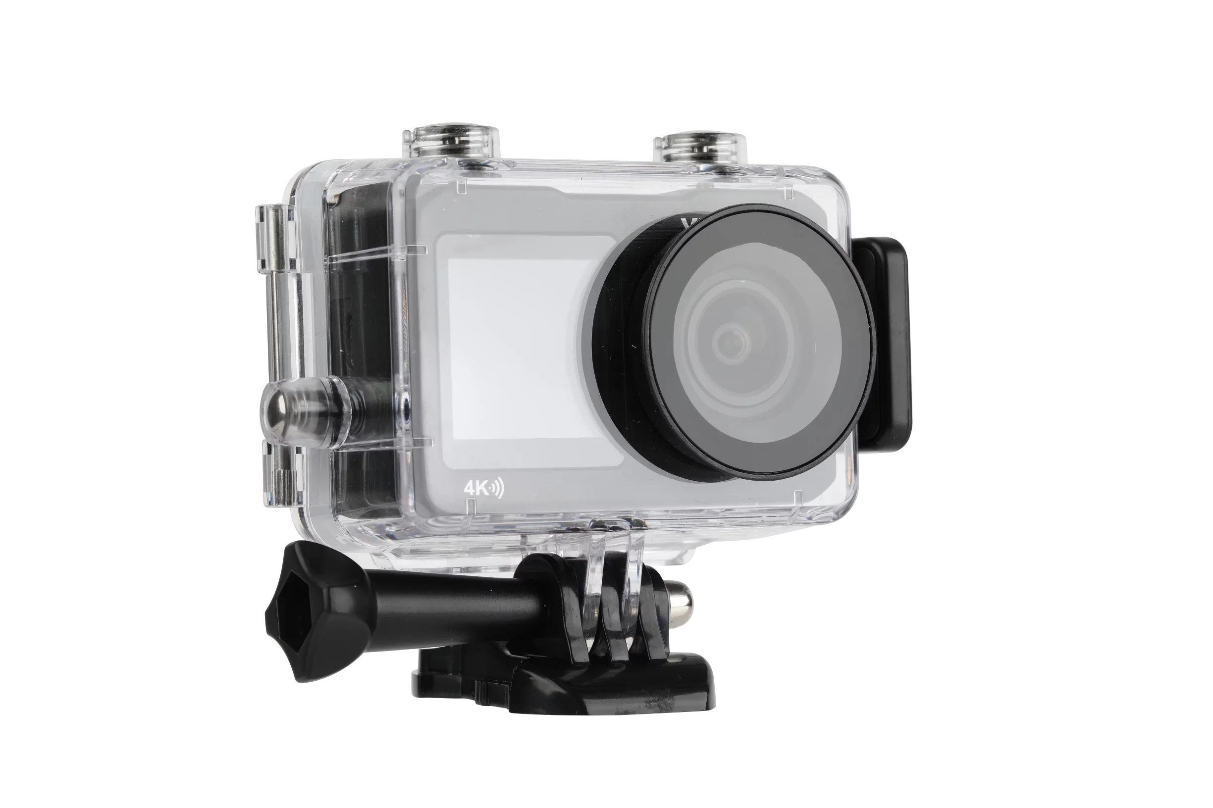 Vivitar  4k Dual-Screen Action Cam, 16MP  Waterproof Digital Video Camera with Built in Gimbal