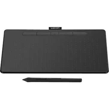 Wacom Intuos Wireless Graphics Drawing Tablet for Mac, , Chromebook & Android (medium) with Software Included, Black (
