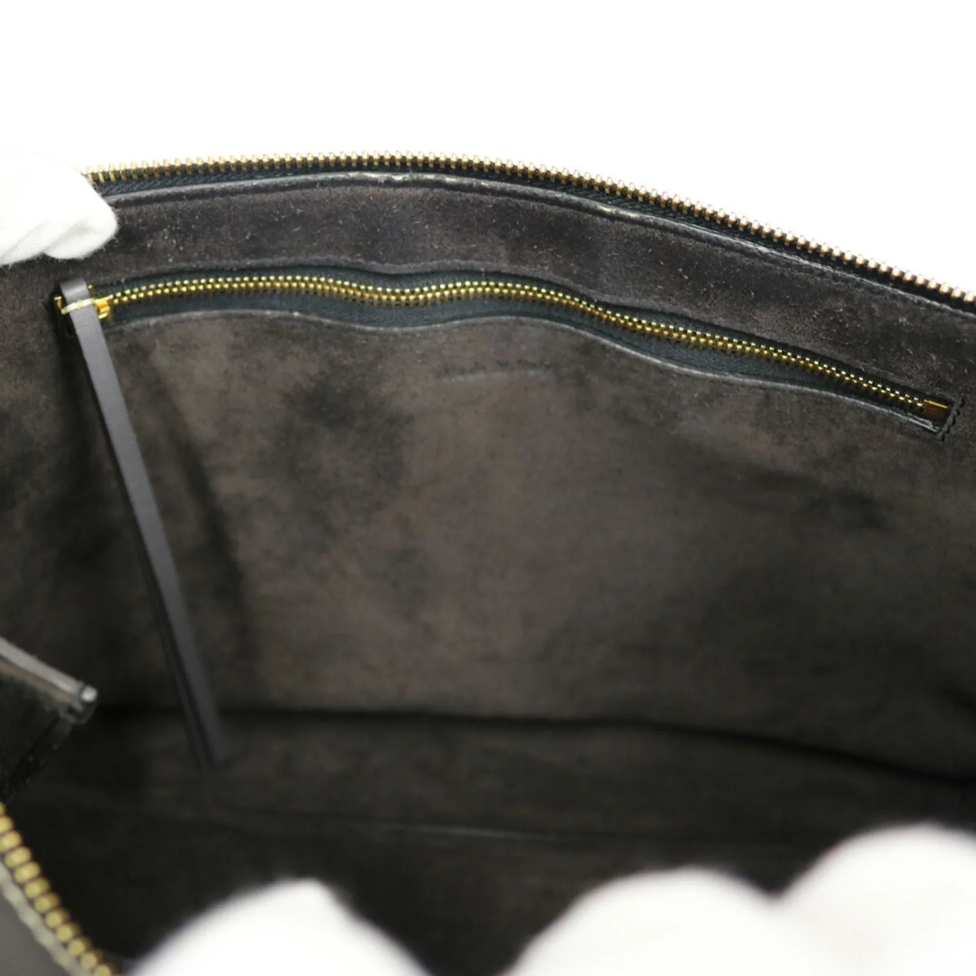 Pre-Owned  Celine Handbag Edge Gray Ladies (Fair)
