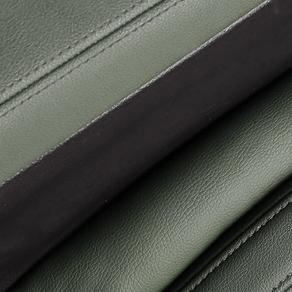 Opulentia Upholstery for vehicles, Car Seat Gap Filler Pad  Leather Console Side Pocket Organizer Set of 2