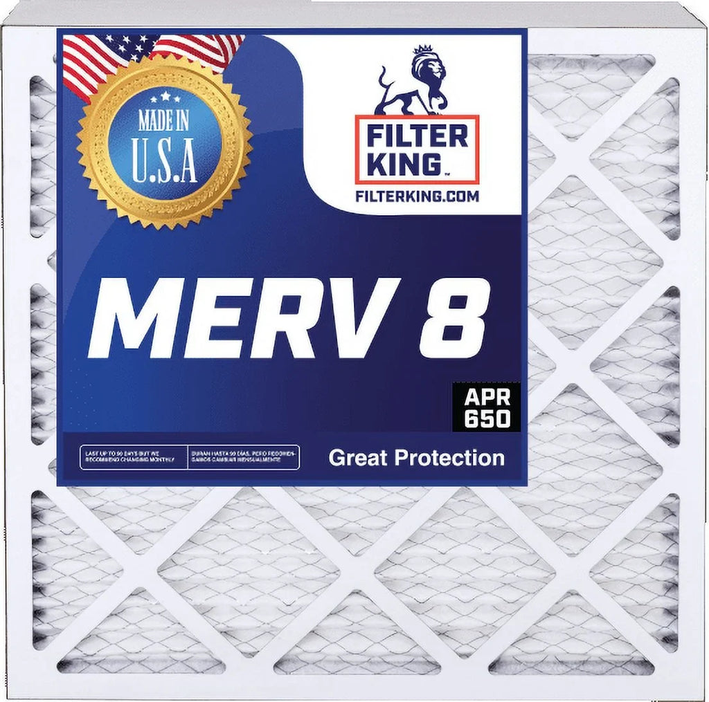 Filter King 12.5x23.5x1a Air Filter | 3- |  8  Pleated / Furnace Filters |    | Actual Size: 12.5 x 23.5 x .75"