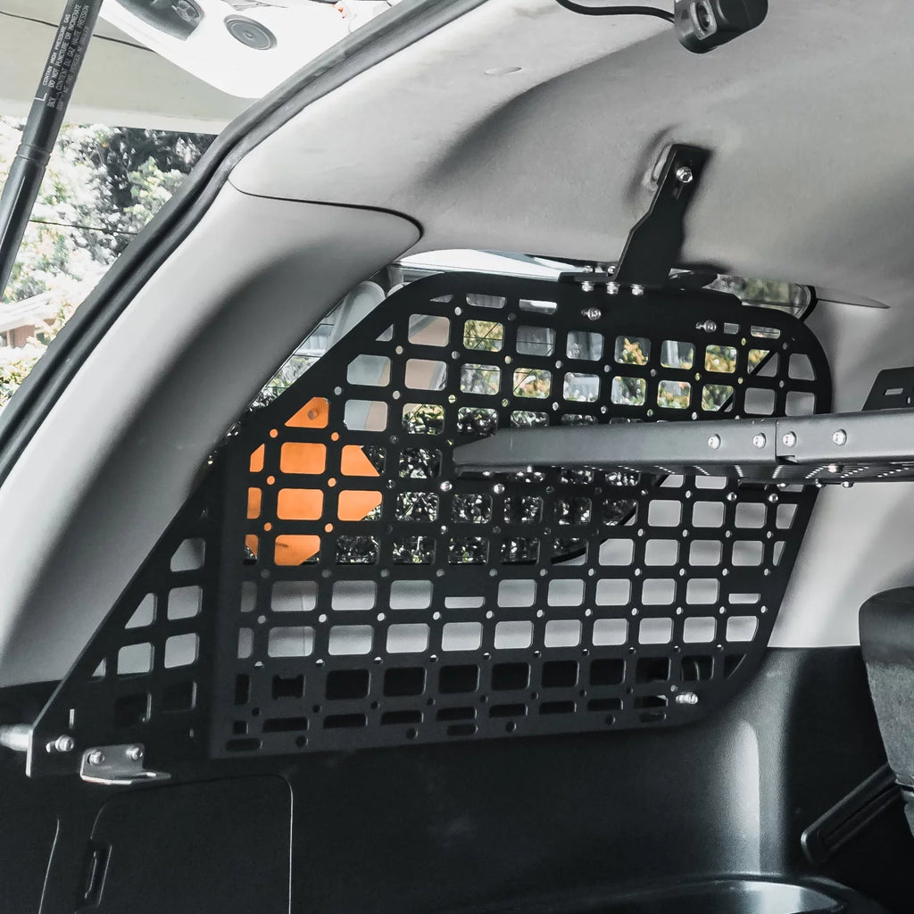 Molle Storage Window Panel Shelf for 2010-2023 Toyota 4Runner Black