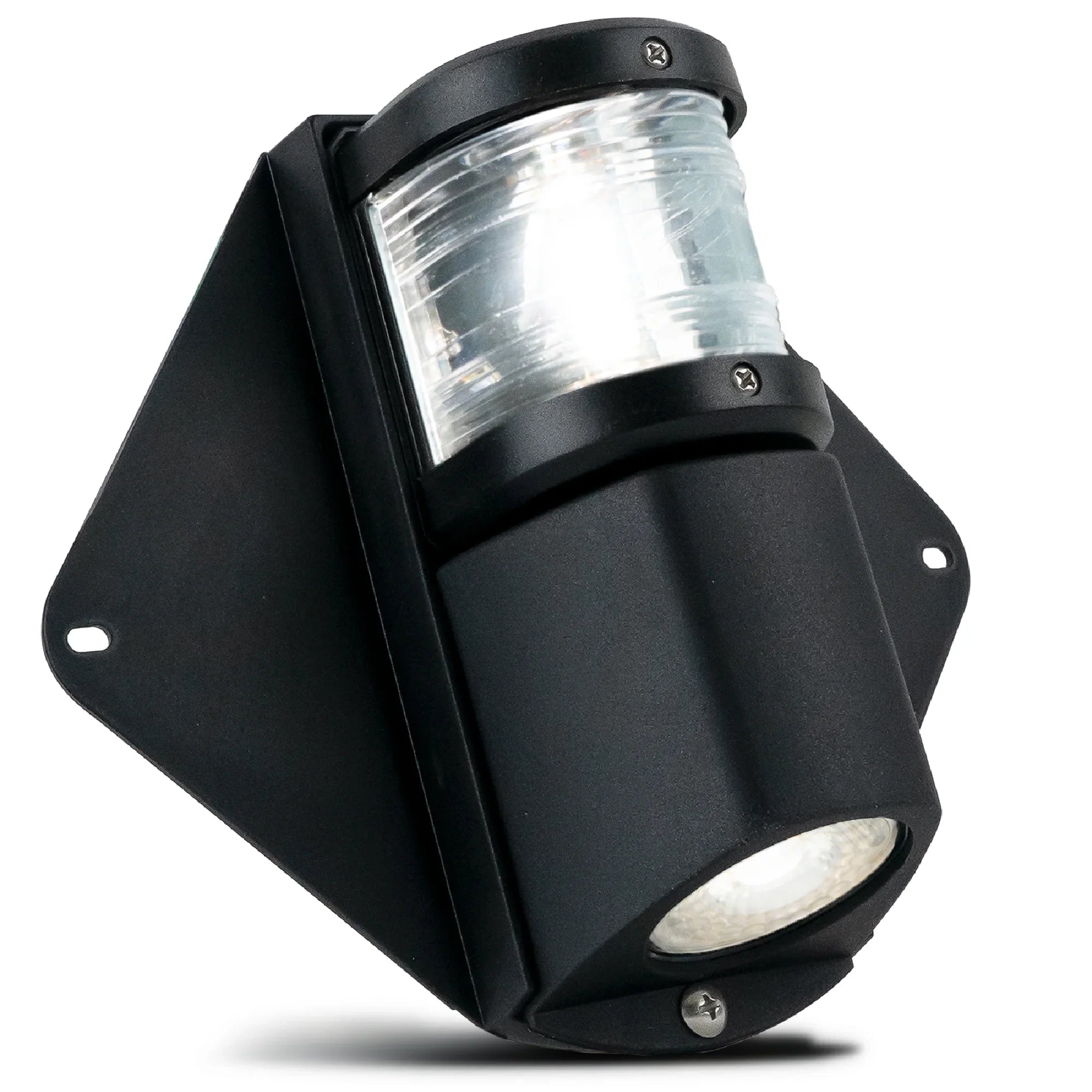 Five Oceans Combination Masthead and Deck Light,  Masthead Deck Spreader Light, 12V, Vertical Mount for Sailvessel -