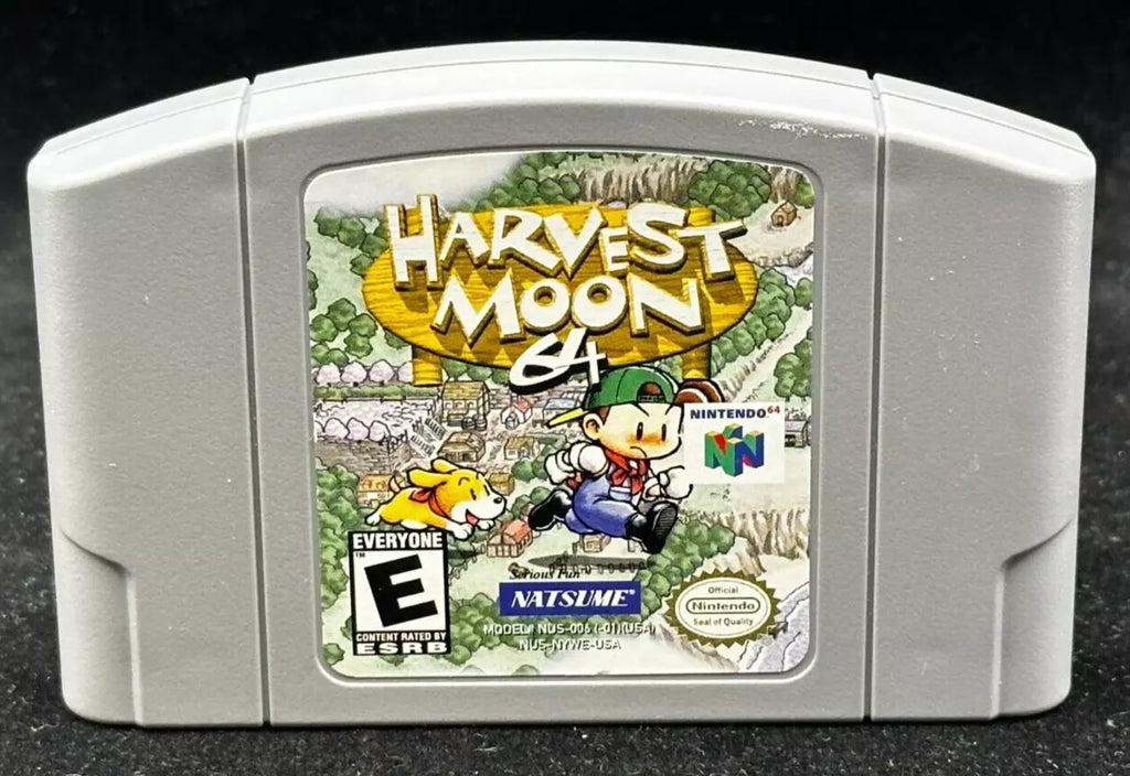Harvest Moon 64 Nintendo 64  Cassette Genuine Only -