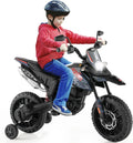 Foxhouse1 12V Electric Kids Ride-on Motorcycle with Battery Power,  Headlights - Blue Color