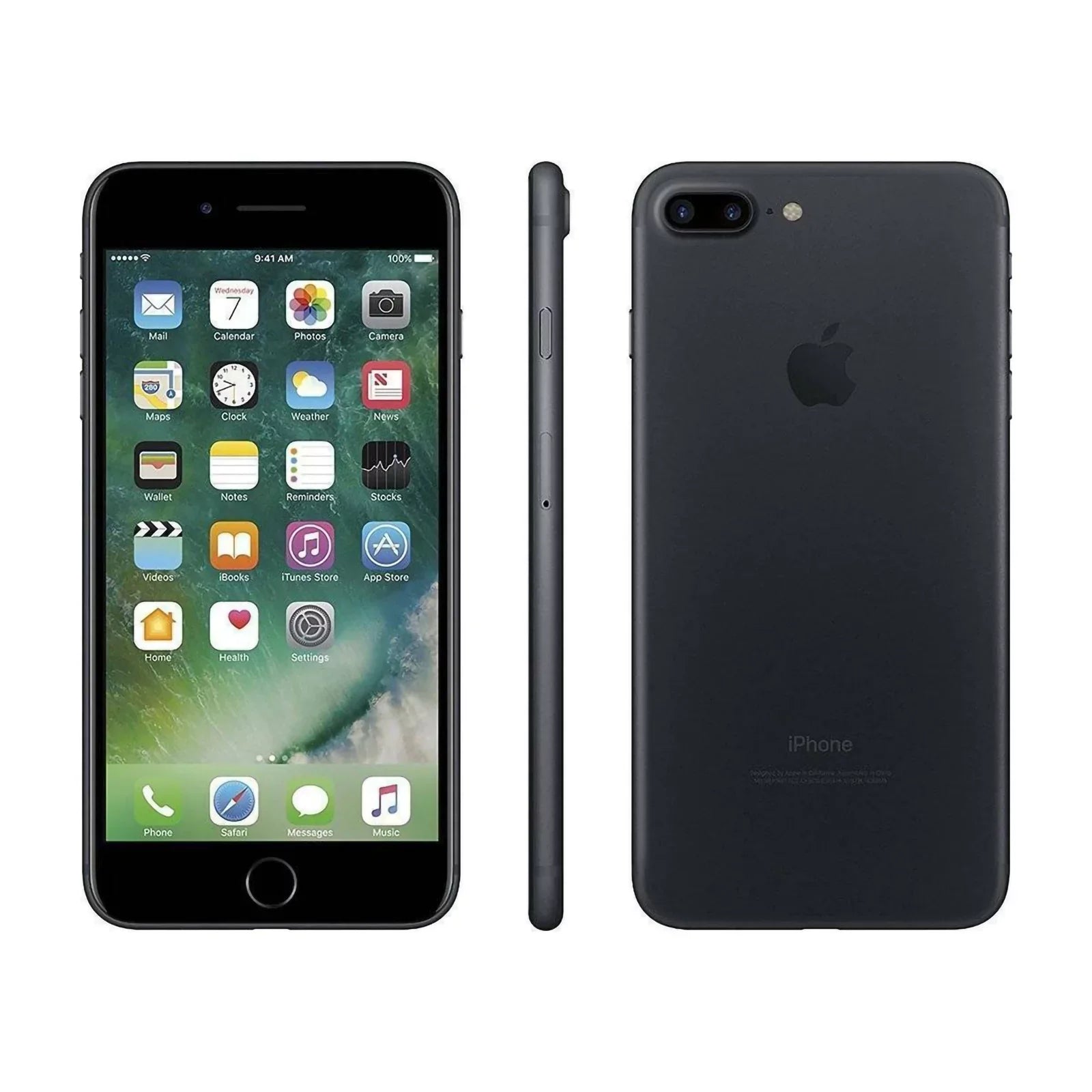 Restored Apple iPhone 7 Plus 128GB Verizon  Unlocked TMobile & 4G  Black (Refurbished)