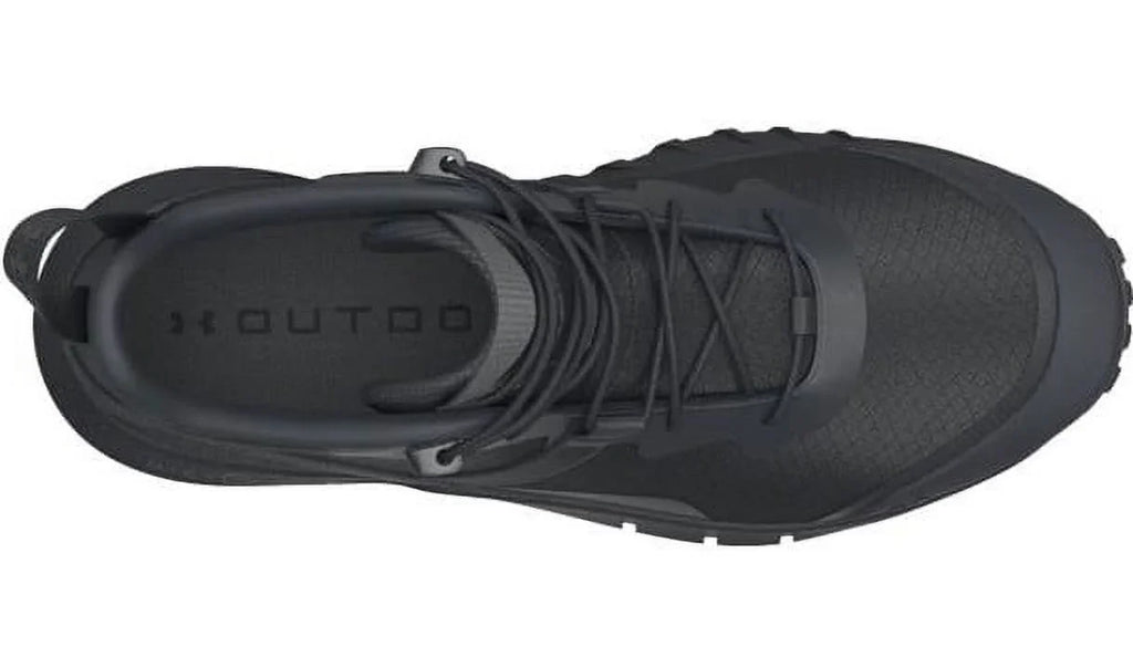 Under Armour Micro  Valsetz Mid Wide (2E) Tactical Boots, Black/Pitch Gray, 9W