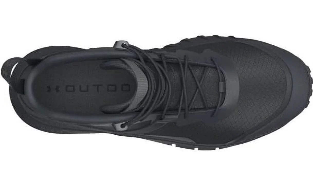 Under Armour Micro  Valsetz Mid Wide (2E) Tactical Boots, Black/Pitch Gray, 9W