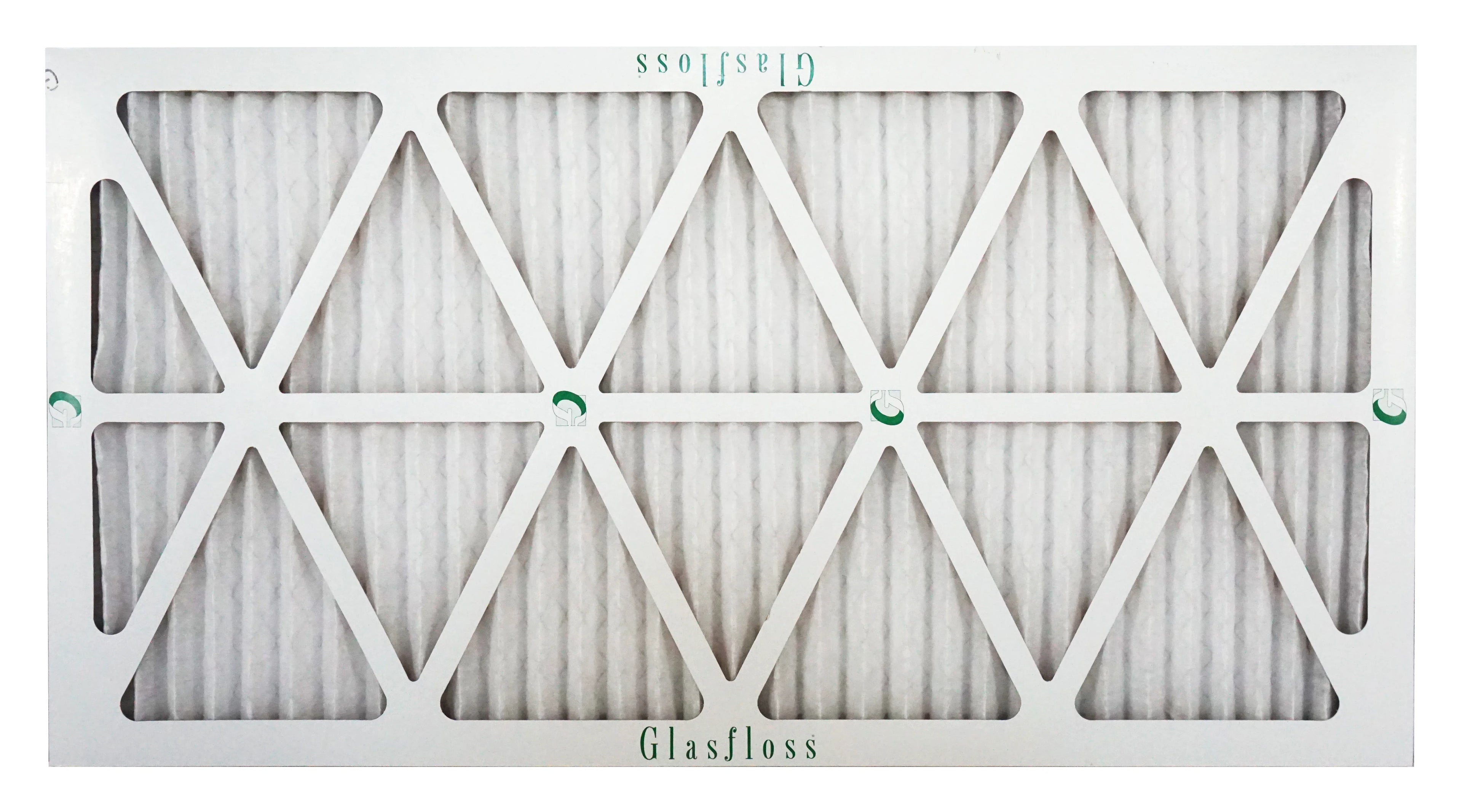 Glasfloss Air Filter 18x36x2 - 2"  10 - (Pack of 6) - Pleated  or  Air Filter - Furnace Air Filter - Home or Office - Made In The .