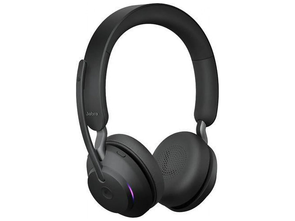 Jabra Evolve2 65 - -  Stereo with Charging Stand - Connector Circumaural Headset - Black